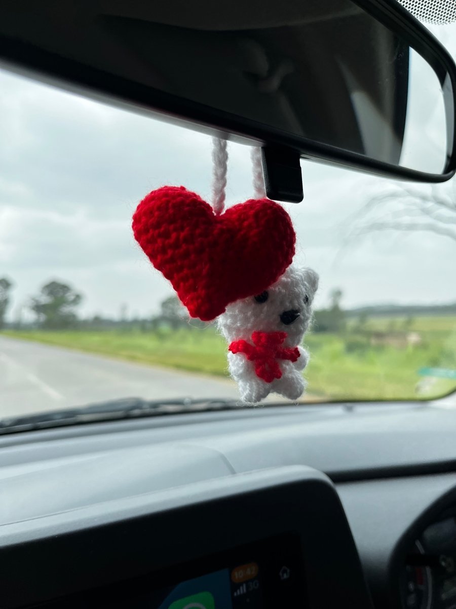 Personalised car decor *customisable* - ChameleonCrotchet
