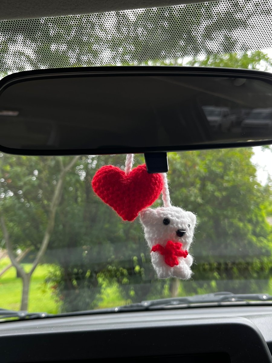 Personalised car decor *customisable* - ChameleonCrotchet