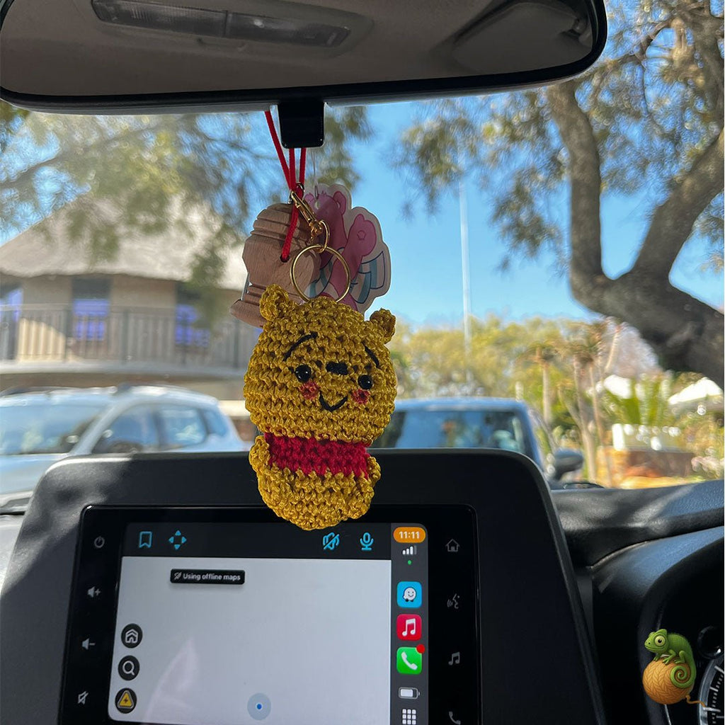 Winnie the Pooh Crochet Bear – Handmade with Cotton Yarn - ChameleonCrotchet