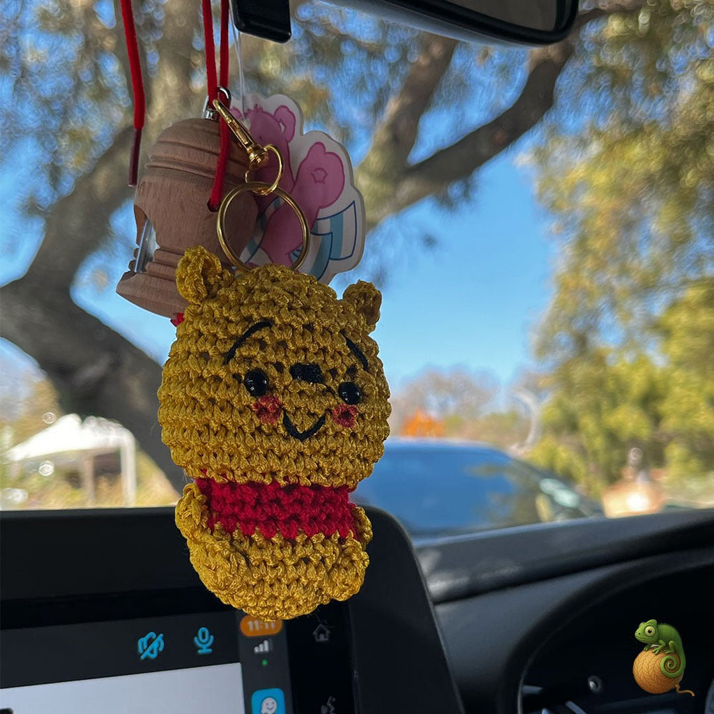 Winnie the Pooh Crochet Bear – Handmade with Cotton Yarn - ChameleonCrotchet
